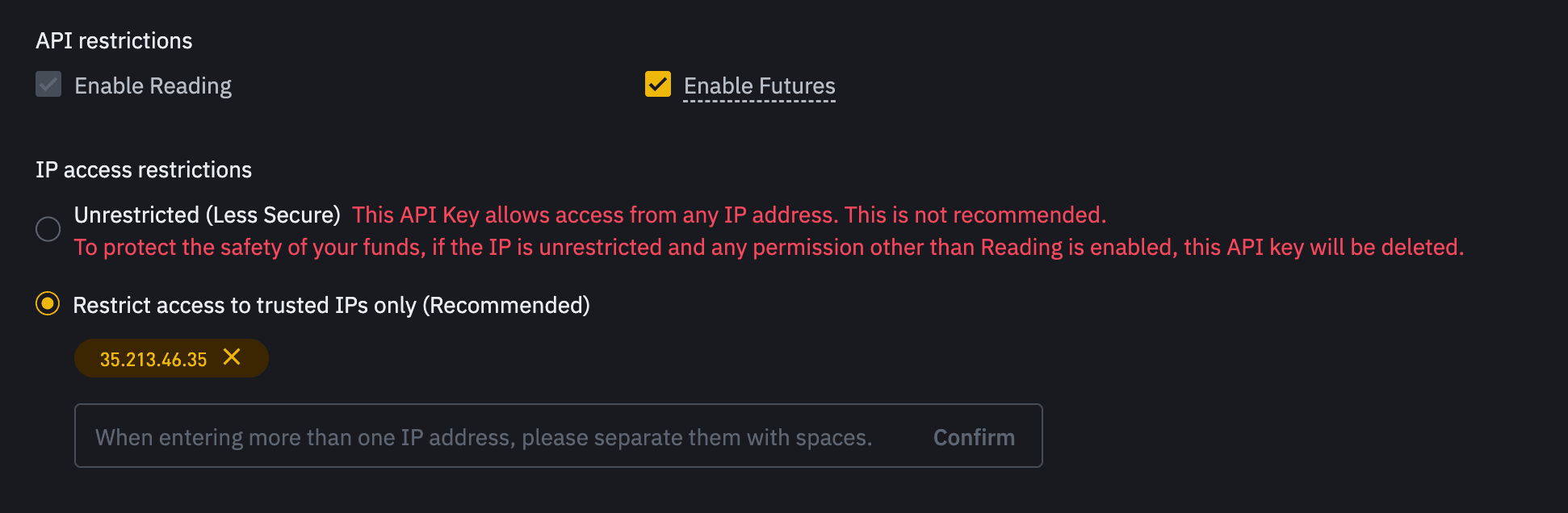 binance-api-key-secret-help